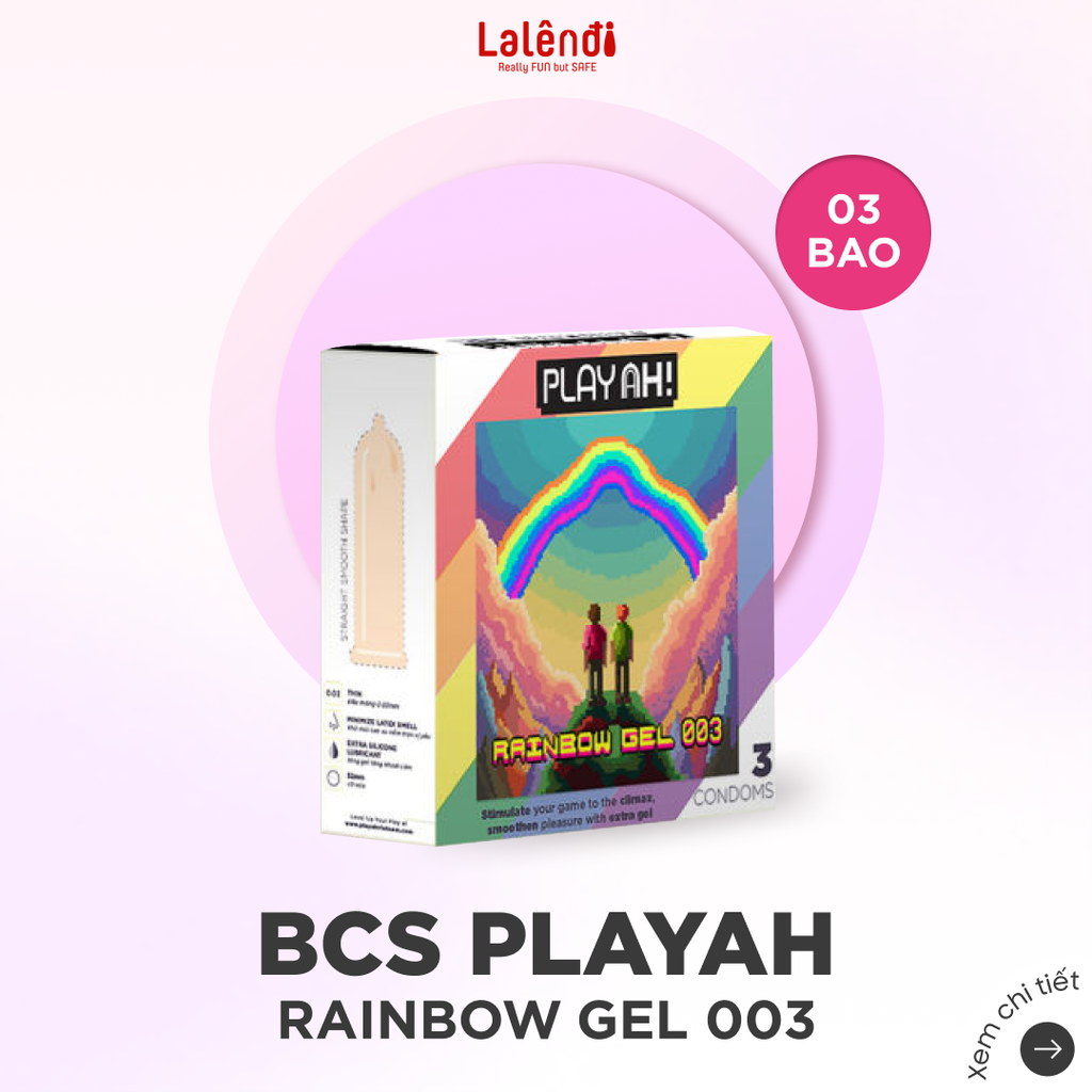 [PVN323] PLAYAH Rainbow Gel 003 - 3c