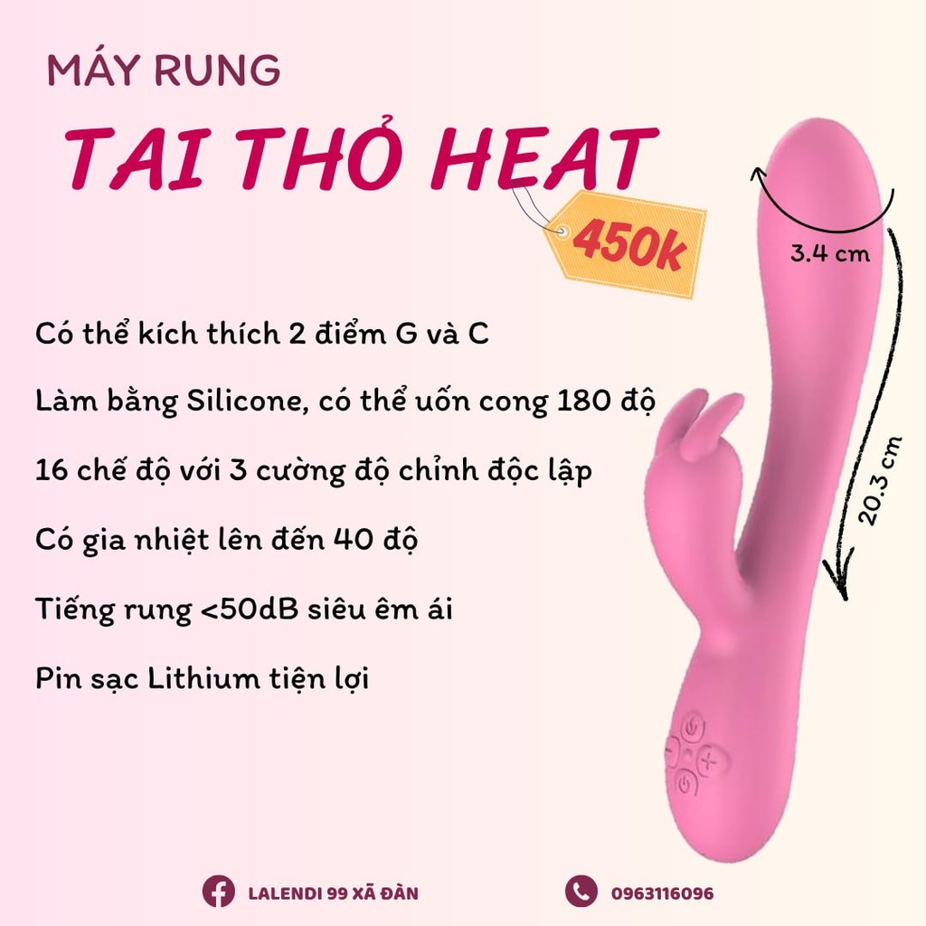 [PVN310] Tai thỏ Heat