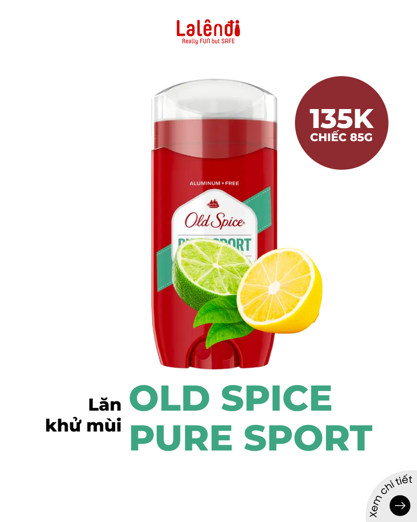 [PVN290] Sáp Khử Mùi Old Spice Pure Sport