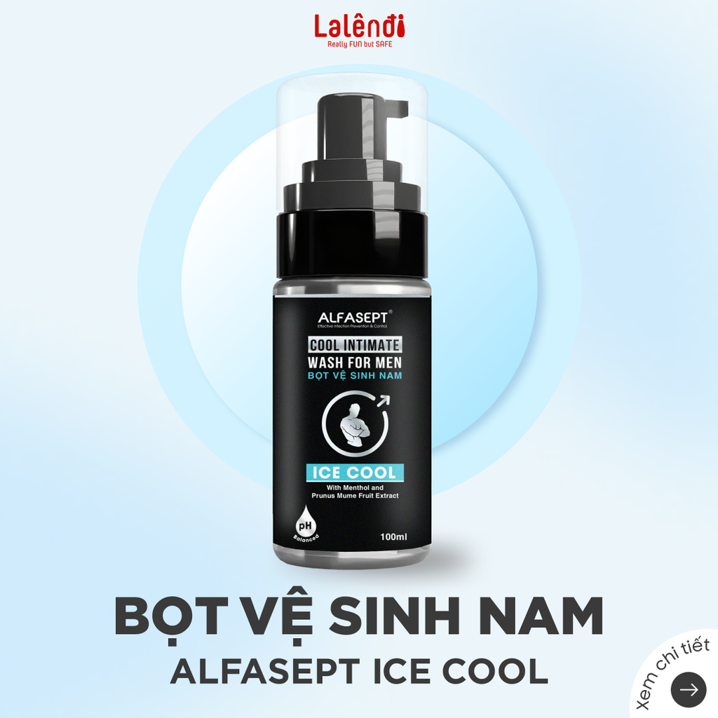 [PVN270] Bọt vệ sinh nam Alfasept Ice Cool