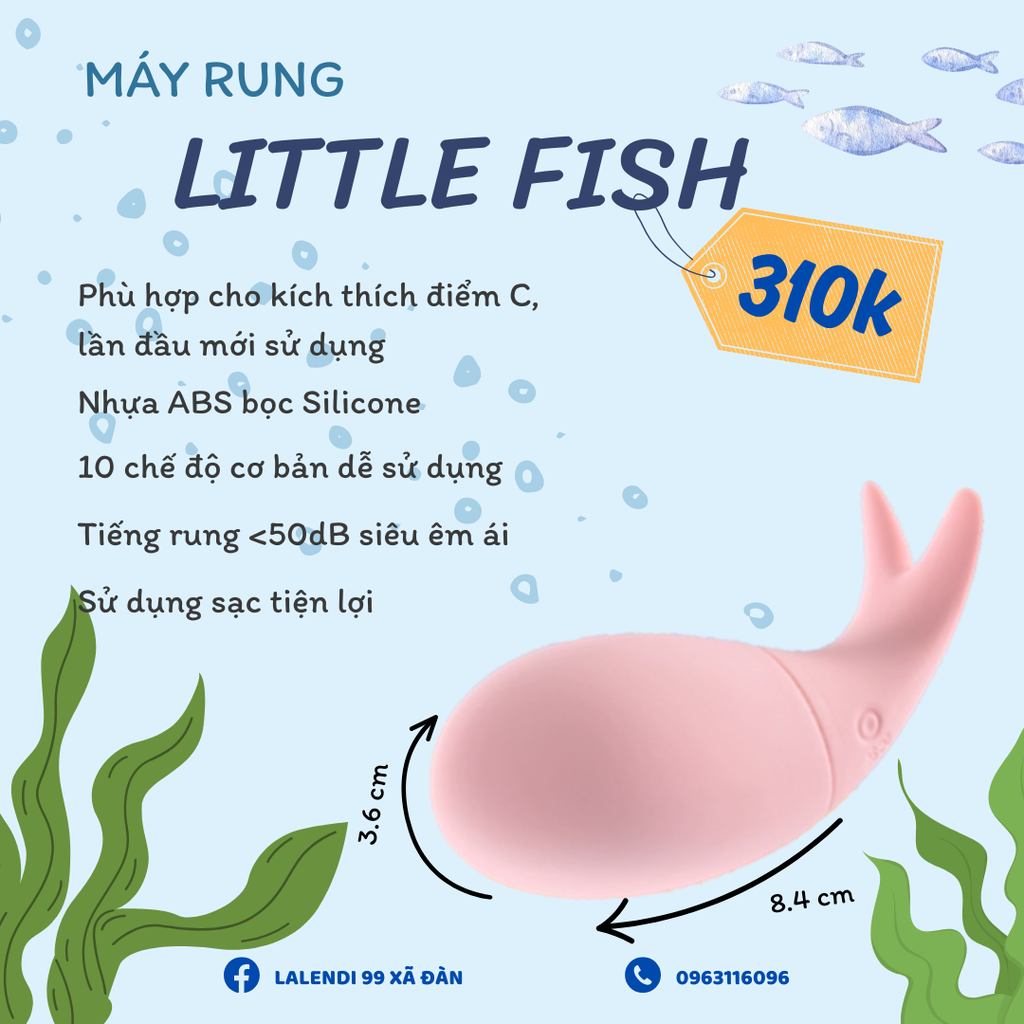 [PVN247] Máy massage Little fish