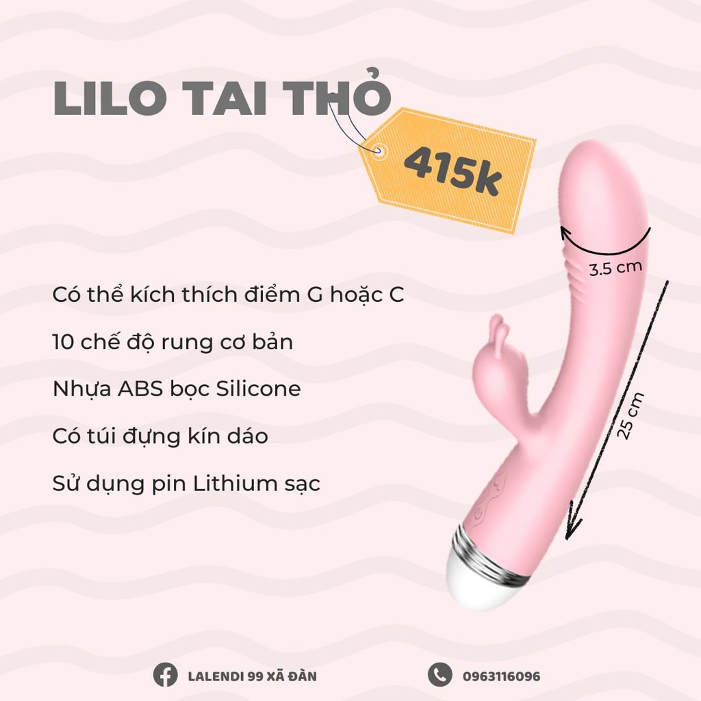 [PVN172] Máy Lilo Tai Thỏ