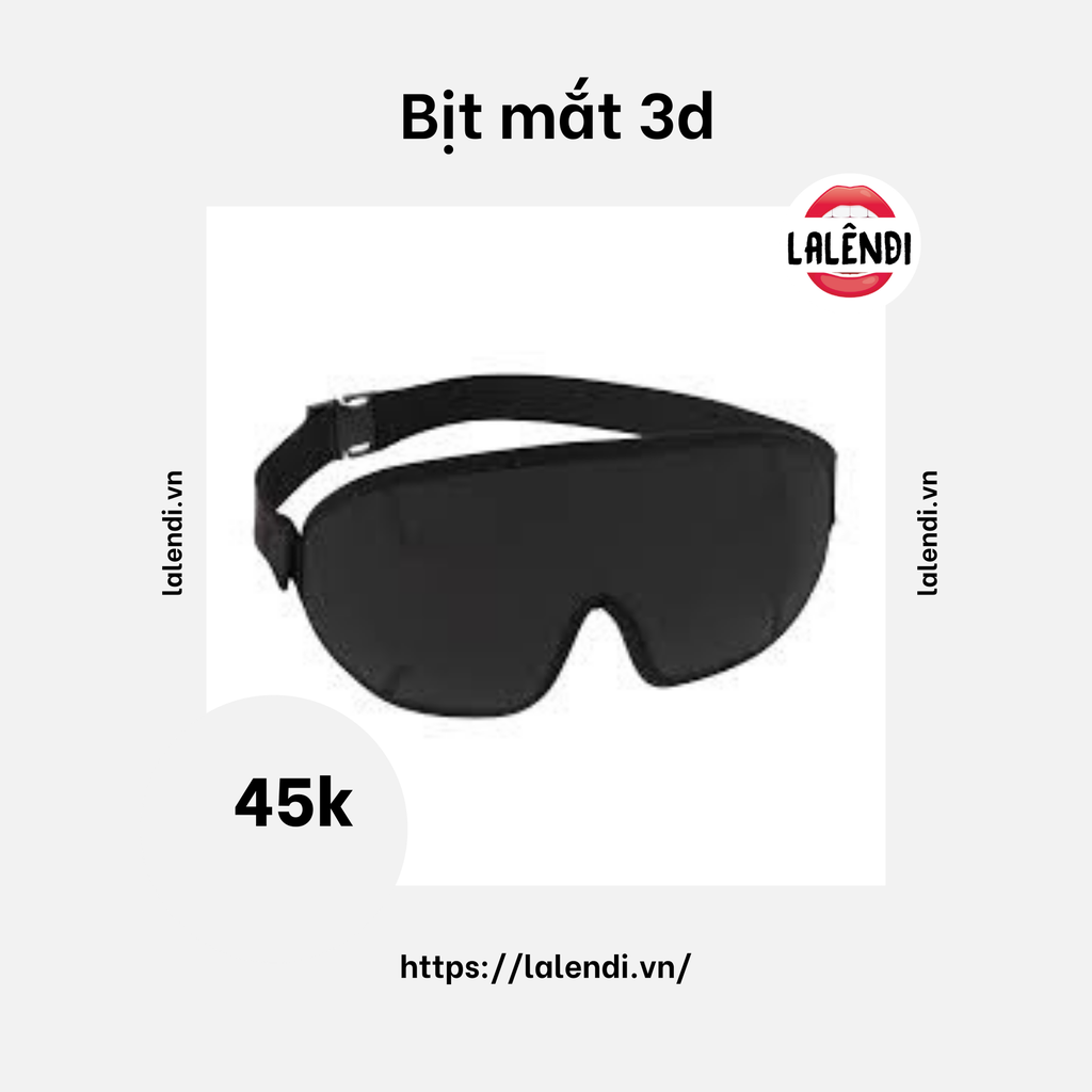 [PVN06] Bộ bịt mắt ngủ 3D