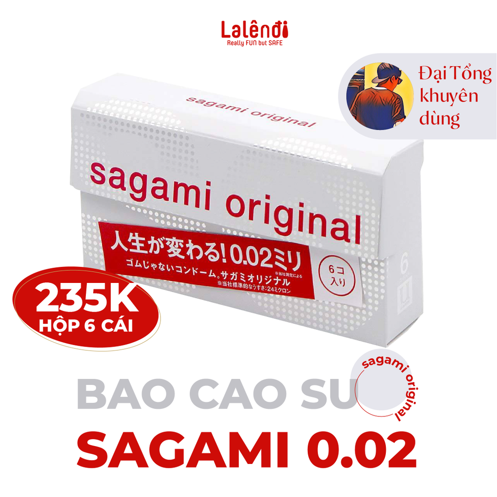 [PVN13] Sagami 0.02 (6c) - Nhập khẩu chính hãng