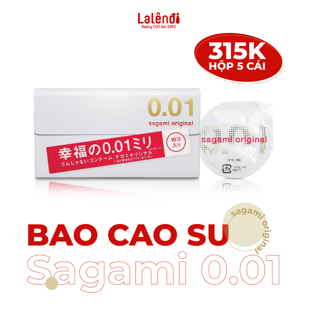 [PVN18] Sagami 0.01 (5c) - Nhập khẩu chính hãng