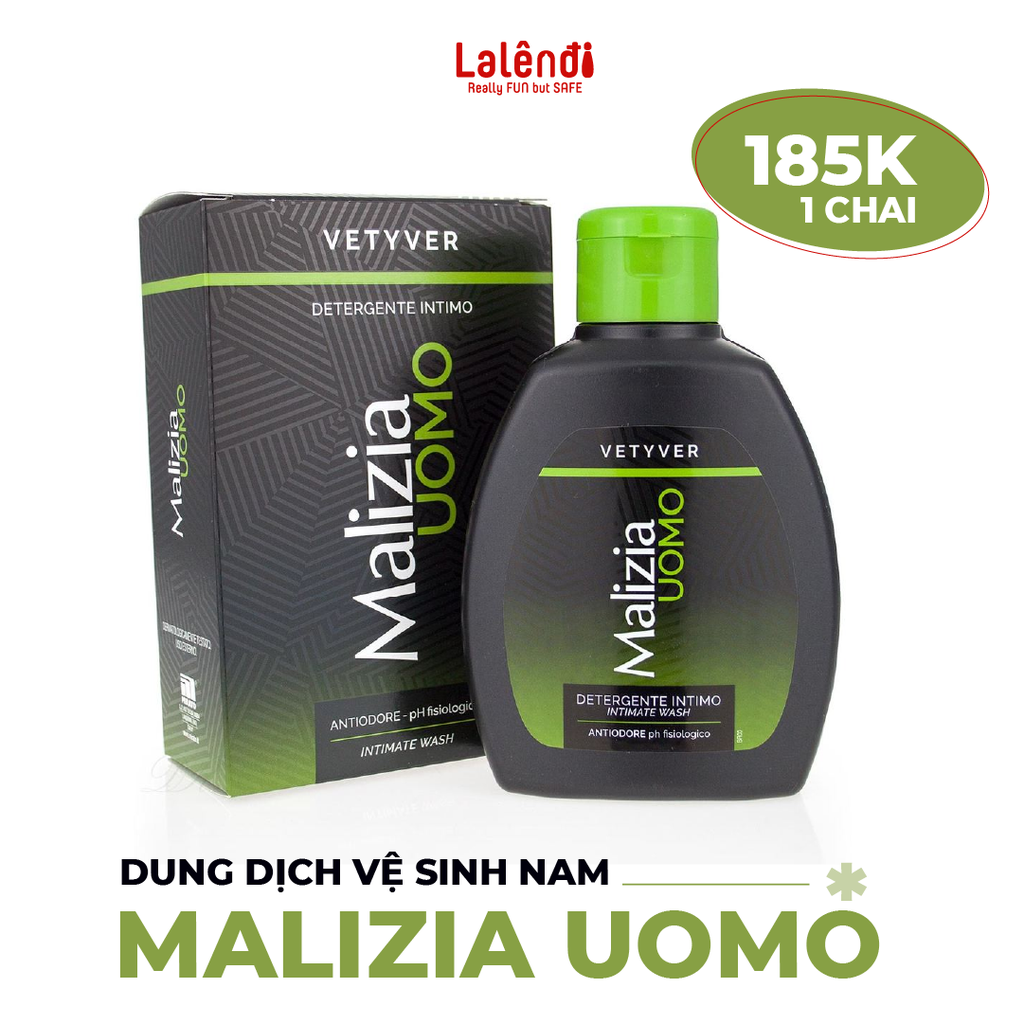 [PVN20] DDVS nam MALIZIA UOMO Italia - NK chính hãng